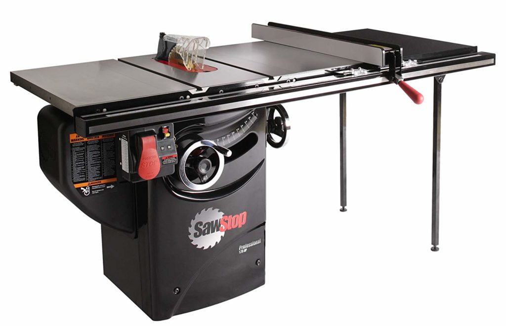 SawStop 1.75-HP Professional Cabinet Saw